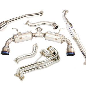 Invidia N2 70mm Engine Back Exhaust Package w/PSR Unequal Headers - Subaru BRZ/Toyota 86 ZN6 (12 - 21), 22+ - Nine Motorsport