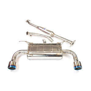 Invidia Q300 70mm Cat Back Exhaust w/Ti Tips - Subaru BRZ & Toyota 86 ZN6 (12 - 21), (22+) - Nine Motorsport