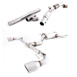 Invidia Q300 Cat Back Exhaust w/SS Tips - VW Golf GTI Mk6 - Nine Motorsport