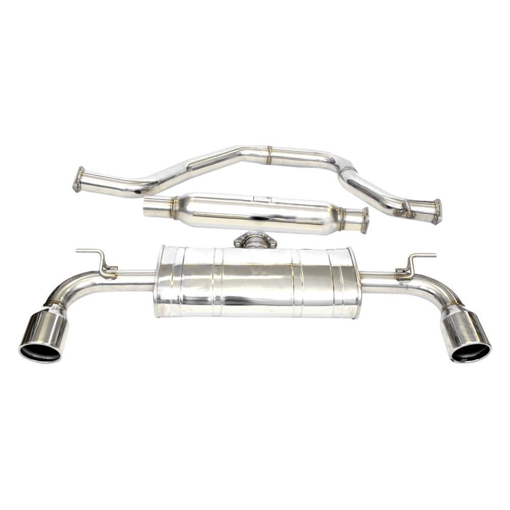 Invidia Q300 Cat Back Exhaust w/SS Tips - VW Golf GTI Mk7 - Nine Motorsport