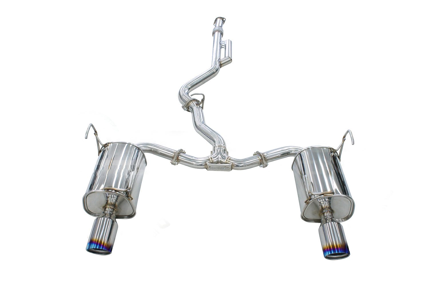 Invidia Q300 Cat Back Exhaust w/TI Rolled Tips - Subaru WRX VN 22+ (Wagon) - Nine Motorsport