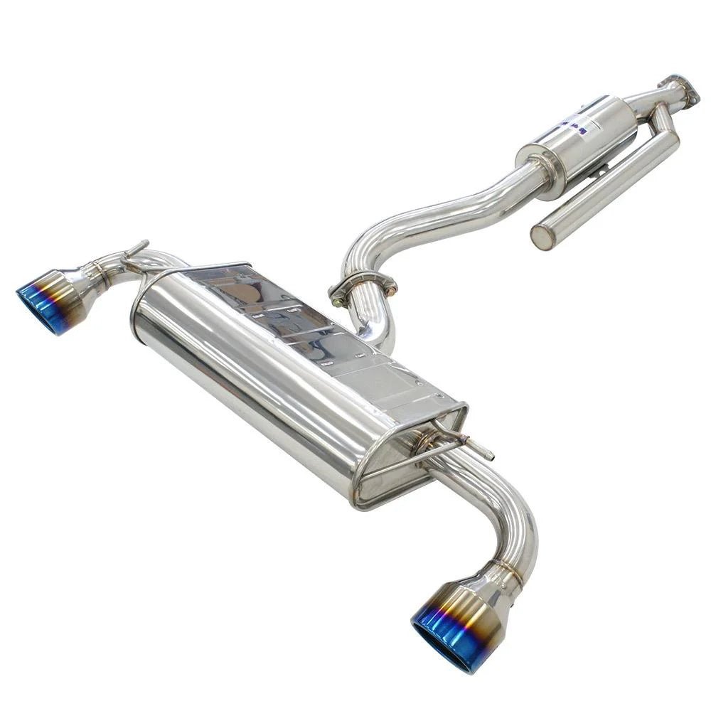 Invidia Q300 Cat Back Exhaust w/Ti Tips - Toyota Yaris GR XPA16R - Nine Motorsport