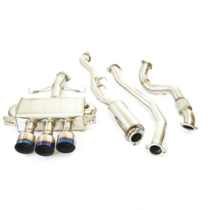 Invidia Q300 Turbo Back Exhaust w/Ti Tips - Honda Civic Type - R FK8 17+ - Nine Motorsport