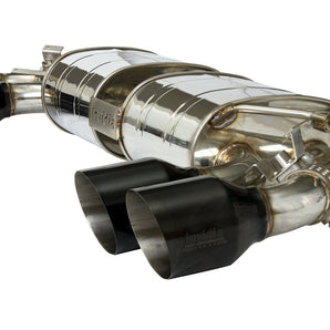 Invidia R400 "Signature Edition" Valved Turbo Back Exhaust w/Round Black Tips - VW Golf R Mk7.5 - Nine Motorsport