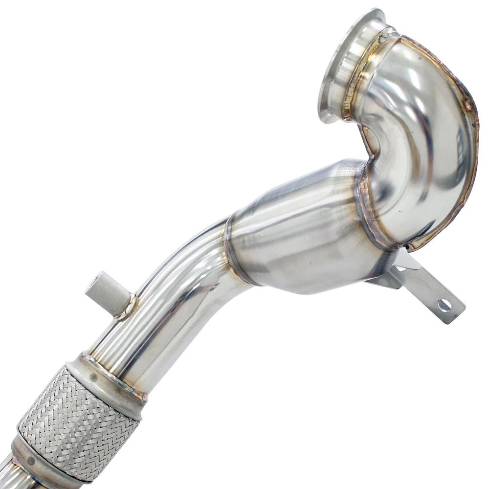 Invidia R400 Valved Turbo Back Exhaust w/Round Ti Tips - VW Golf R Mk7.5 - Nine Motorsport