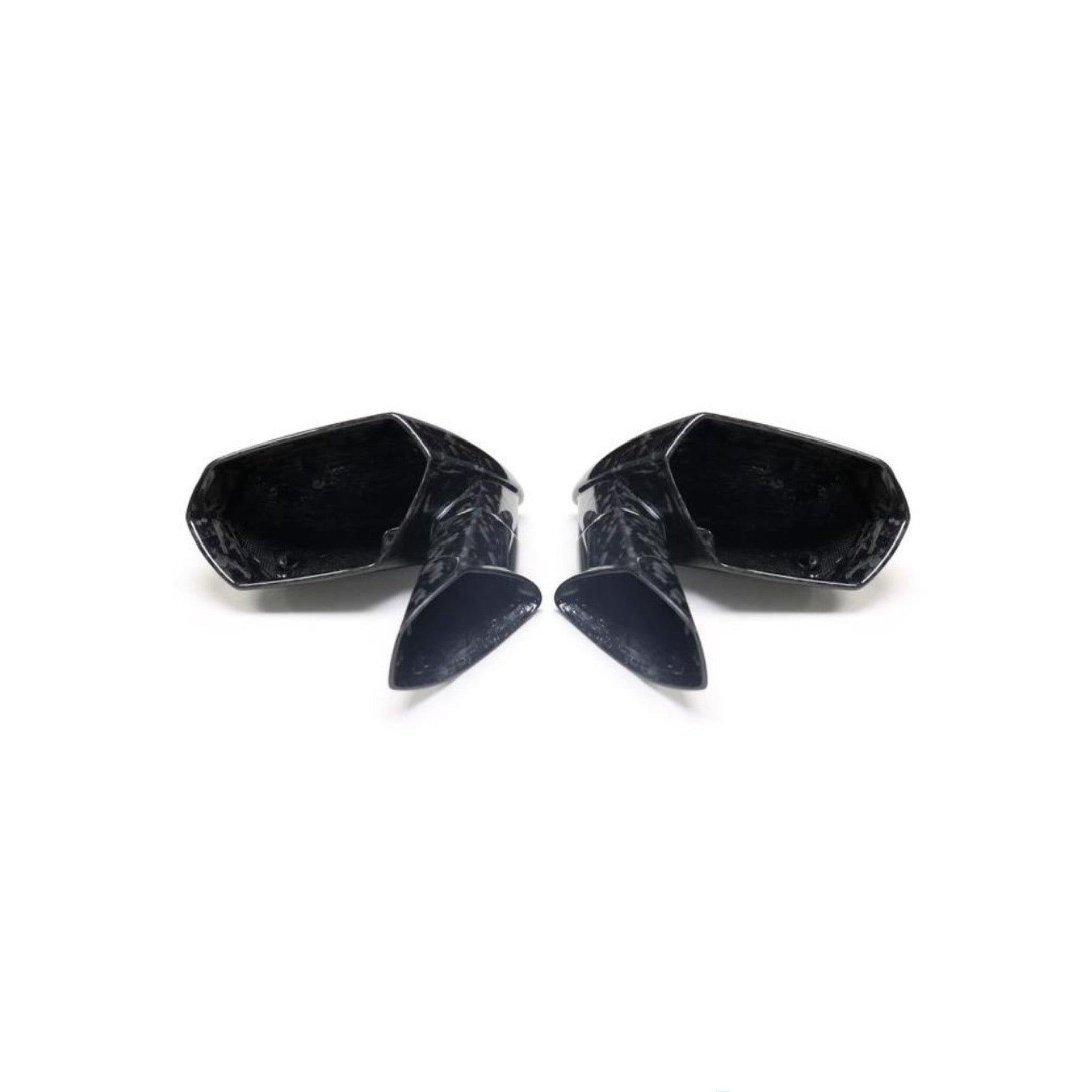 Lamborghini Huracan Carbon Fibre Mirror Caps (Cover Housing) - Nine Motorsport