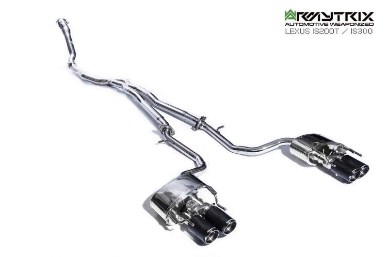 Armytrix Stainless Steel Valvetronic Cat Back Exhaust System