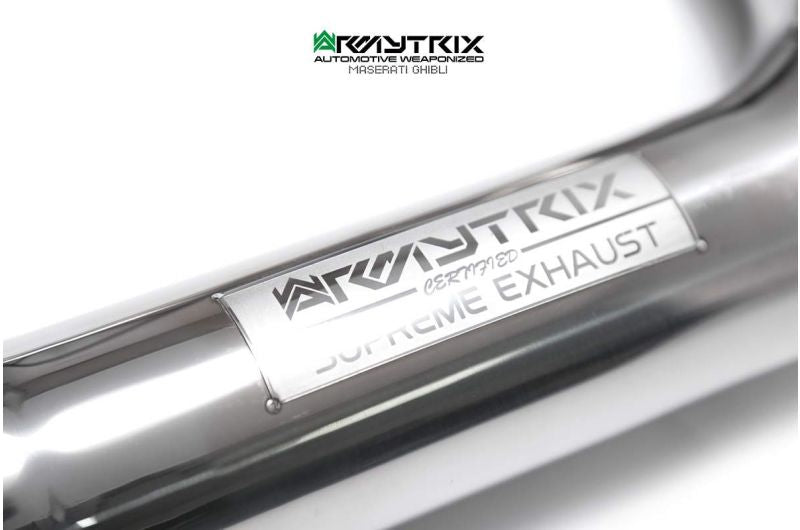 Armytrix Stainless Steel Valvetronic Cat Back Exhaust System