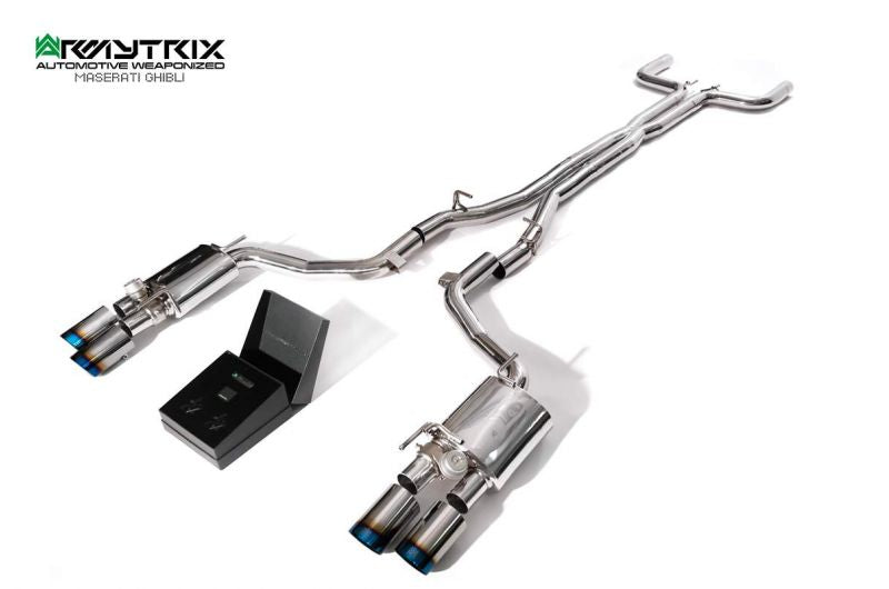Armytrix Stainless Steel Valvetronic Cat Back Exhaust System