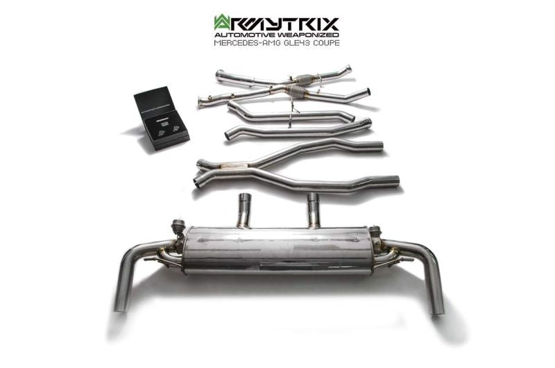 Armytrix Stainless Steel Valvetronic Cat Back Exhaust System Mercedes GLE43/GLE400/GLE450 C292/W166 16-19