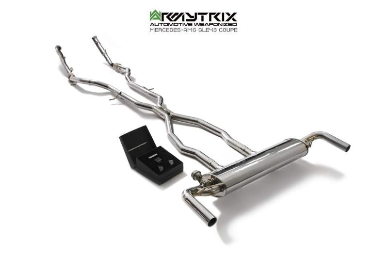 Armytrix Stainless Steel Valvetronic Cat Back Exhaust System Mercedes GLE43/GLE400/GLE450 C292/W166 16-19
