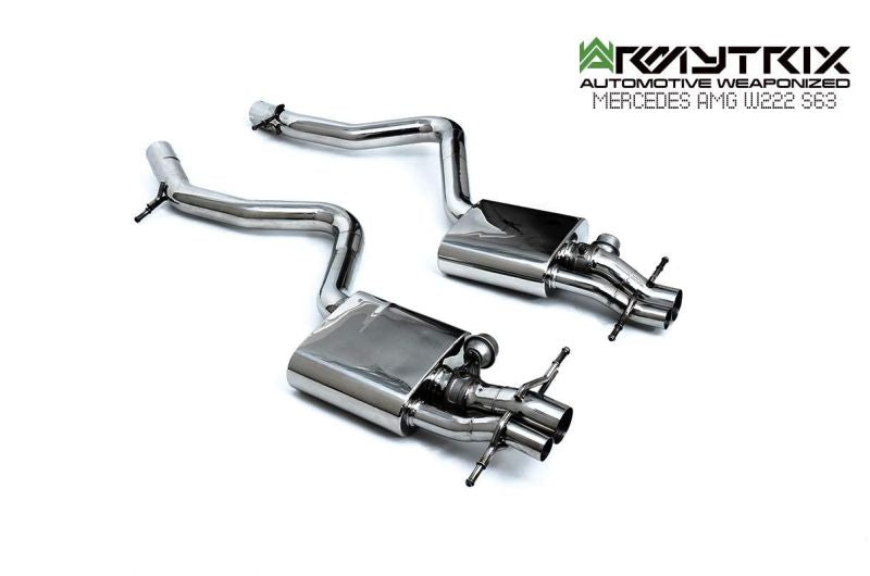 Armytrix Stainless Steel Valvetronic Cat Back Exhaust System