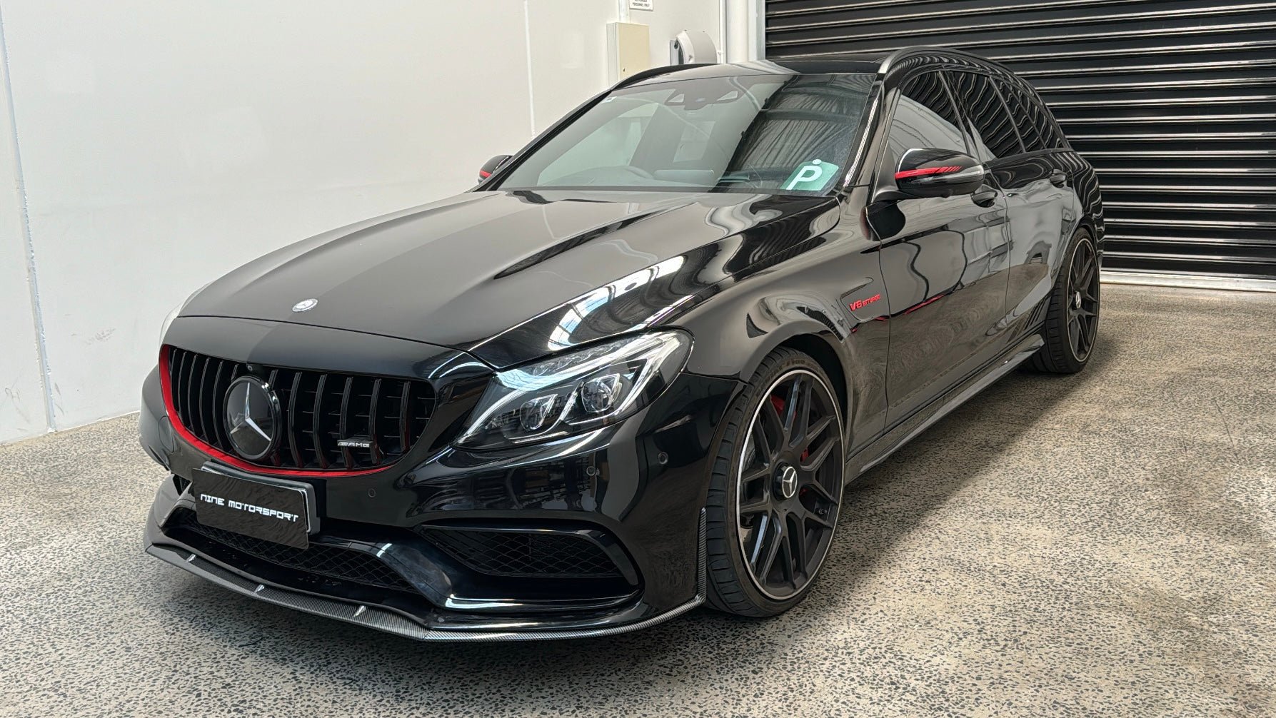 Mercedes Benz C Class C63s Edition One Style Front Lip (15 - 23) - Nine Motorsport