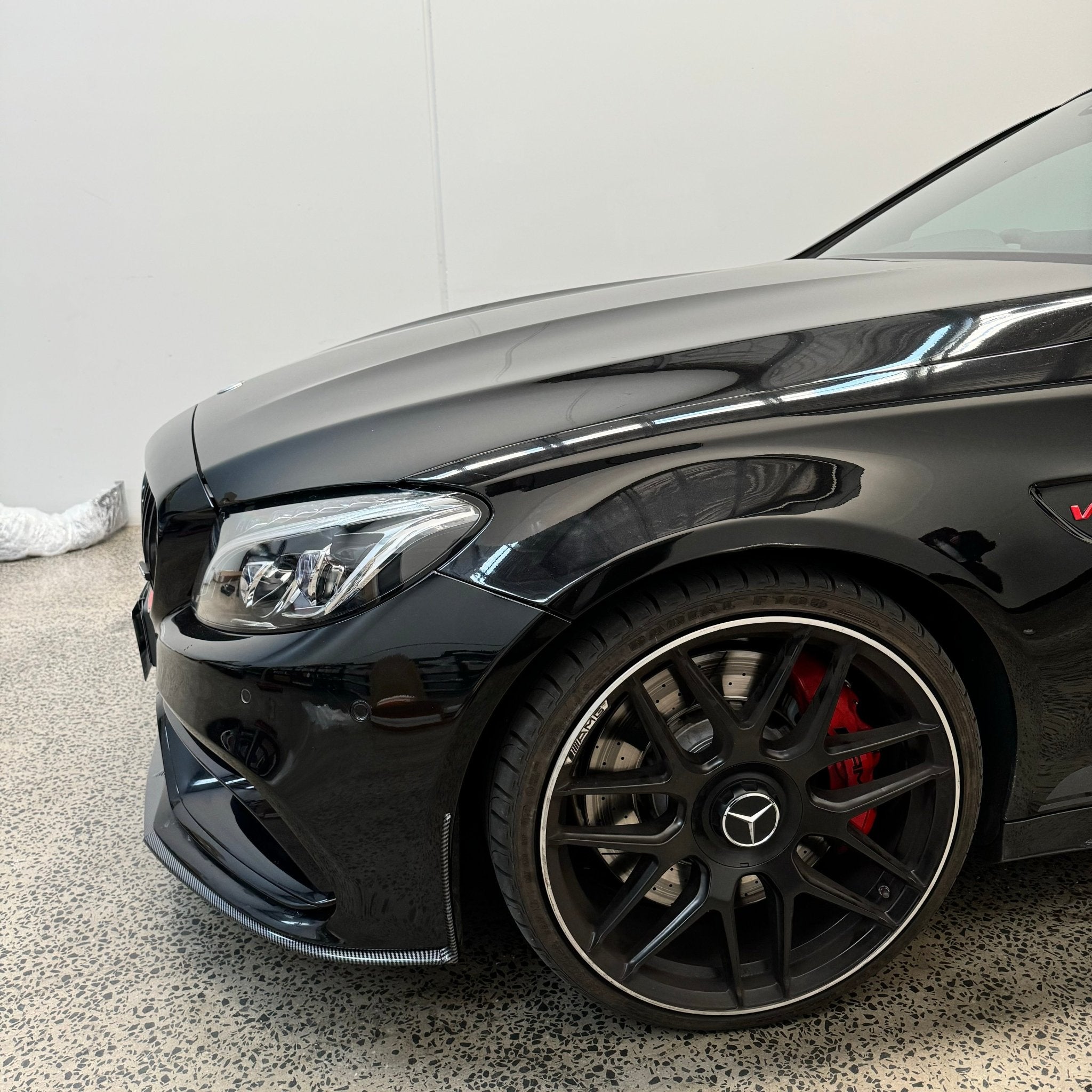Mercedes Benz C Class C63s Edition One Style Front Lip (15 - 23) - Nine Motorsport