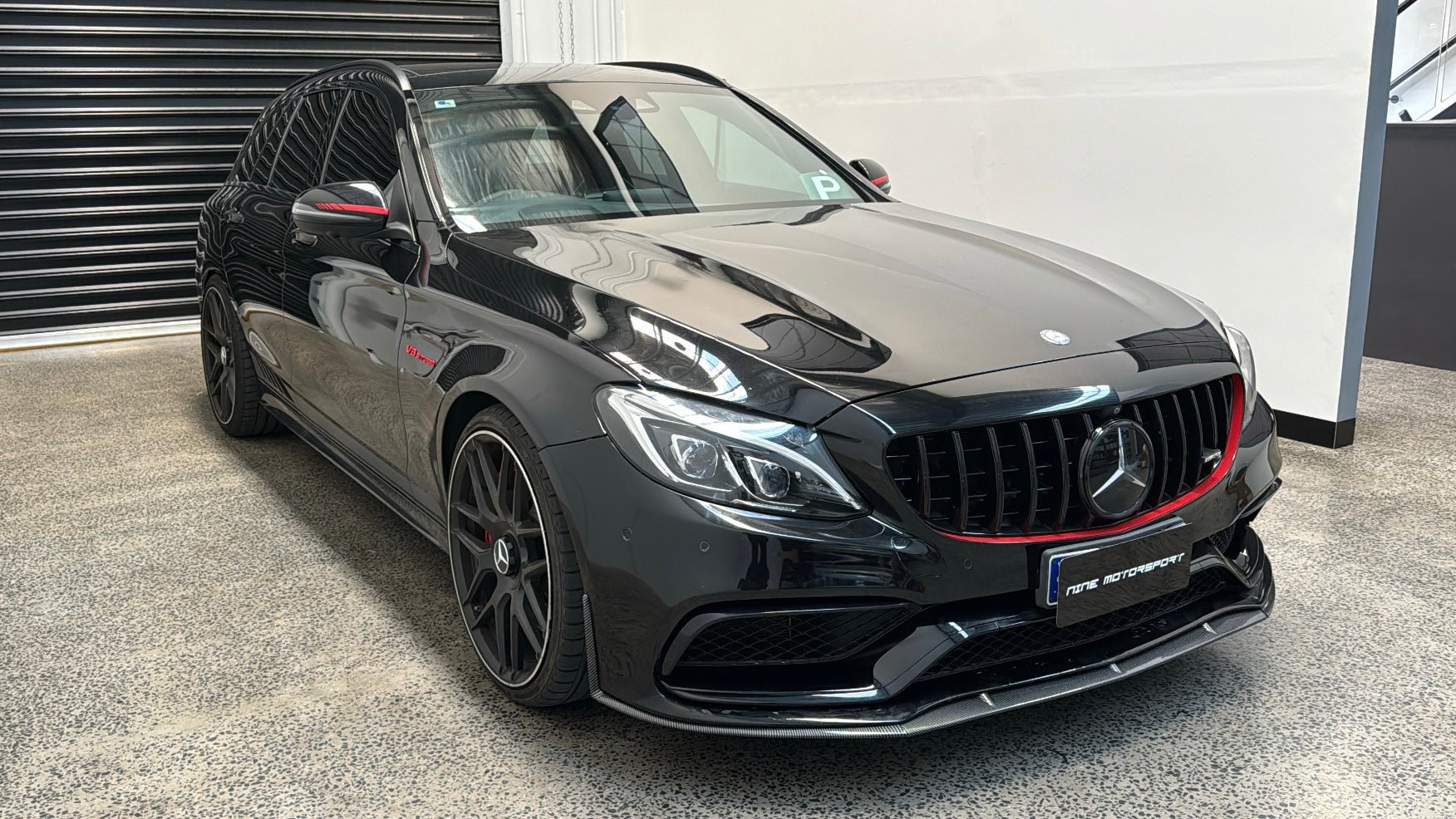 Mercedes Benz C Class C63s Edition One Style Front Lip (15 - 23) - Nine Motorsport