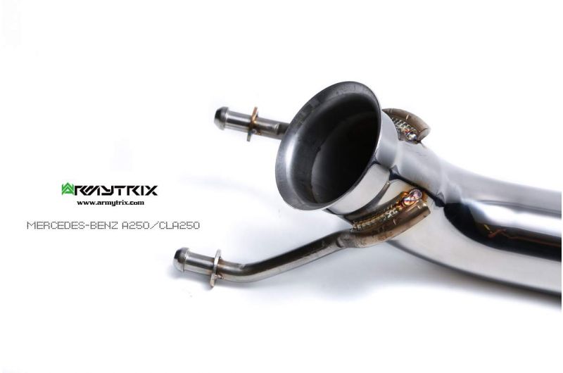 Armytrix Stainless Steel Valvetronic Cat Back Exhaust System Mercedes CLA180/CLA200/CLA250 C117 16-19 2WD Only