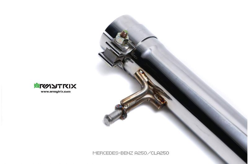 Armytrix Stainless Steel Valvetronic Cat Back Exhaust System Mercedes CLA180/CLA200/CLA250 C117 16-19 2WD Only