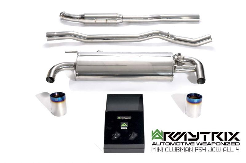 Armytrix Stainless Steel Valvetronic Cat Back Exhaust System