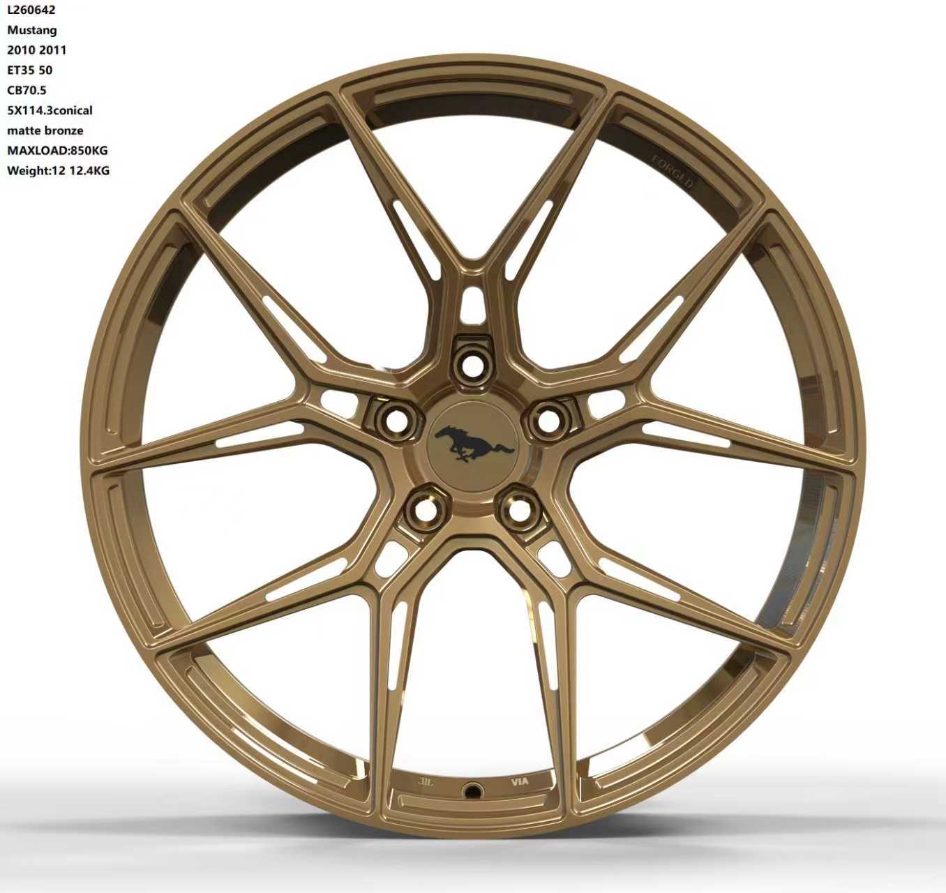 Custom forged WWC StallionRS lightweight performance wheel by WheelWorkCustoms, showcasing sleek metal finish and intricate design.