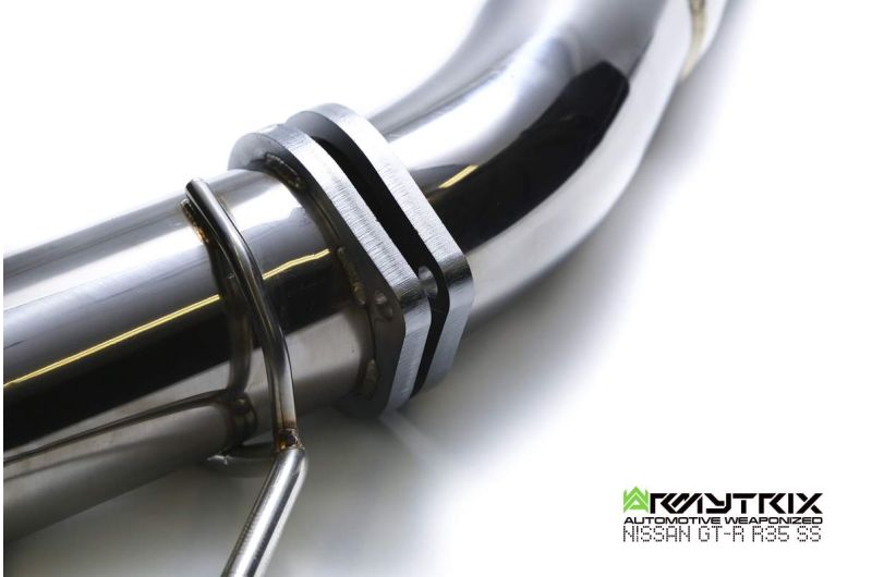 Armytrix Stainless Steel Racing Edition Y-Pipe Back Exhaust System (102mm) Nissan GT-R R35 07+