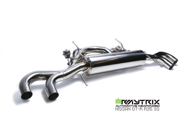 Armytrix Stainless Steel Racing Edition Y-Pipe Back Exhaust System (102mm) Nissan GT-R R35 07+