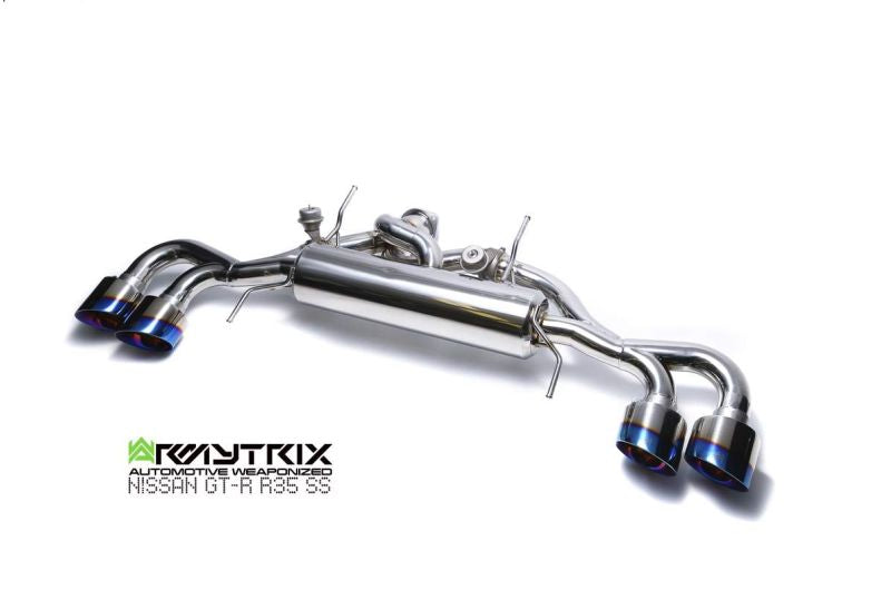 Armytrix Stainless Steel Racing Edition Y-Pipe Back Exhaust System (102mm) Nissan GT-R R35 07+