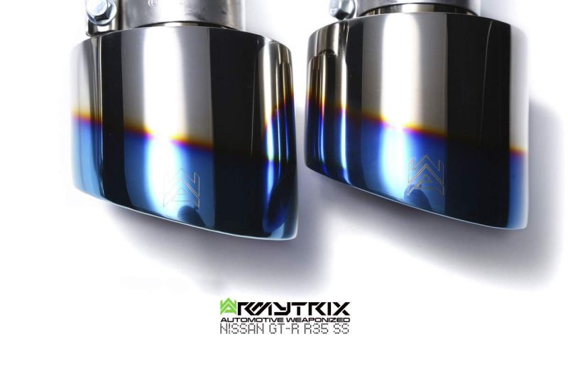 Armytrix Stainless Steel Racing Edition Y-Pipe Back Exhaust System (102mm) Nissan GT-R R35 07+
