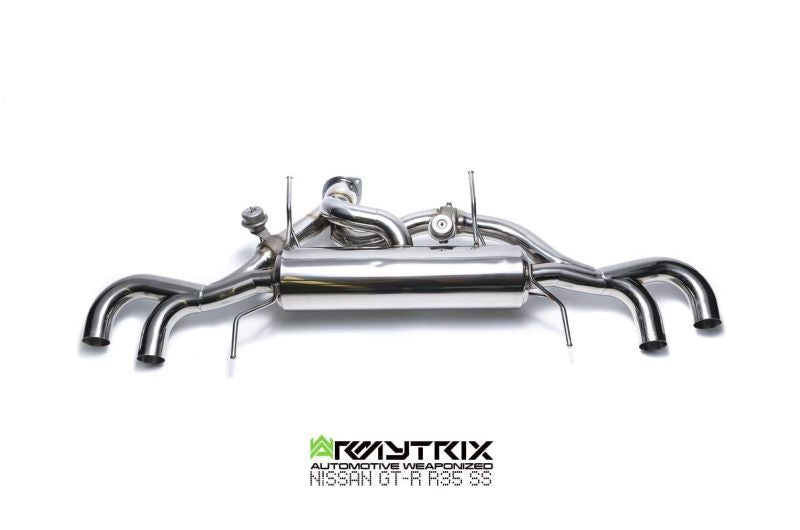 Armytrix Stainless Steel Racing Edition Y-Pipe Back Exhaust System (102mm) Nissan GT-R R35 07+