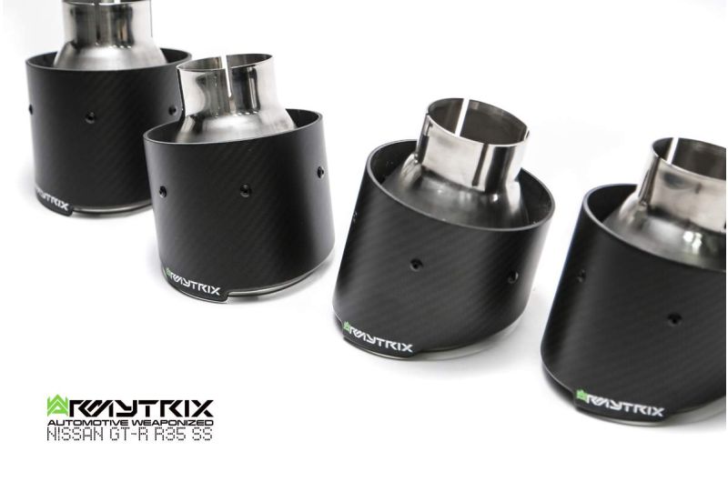 Armytrix Stainless Steel Valvetronic Y-Pipe Back Exhaust System (90mm)
