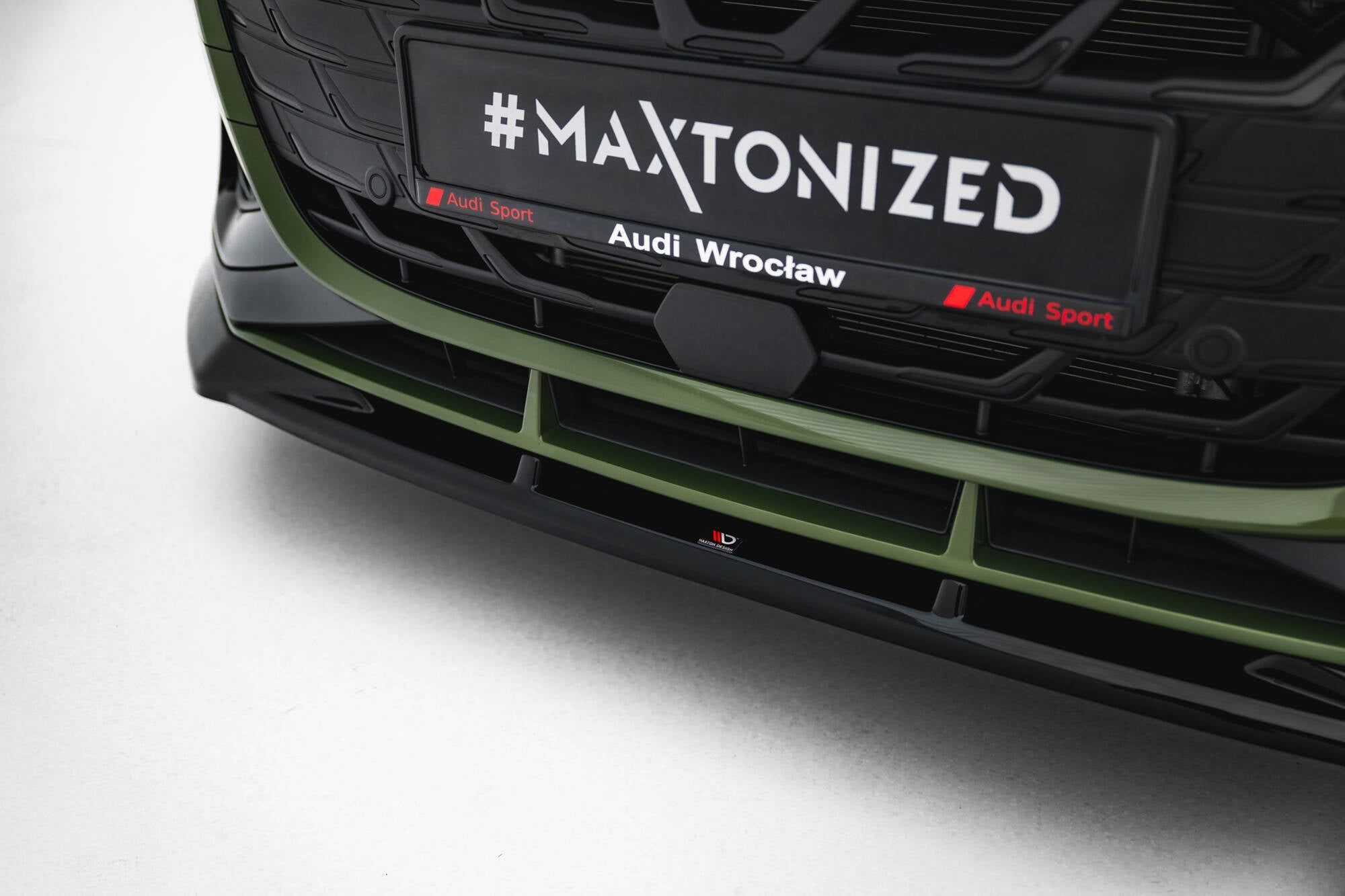 Maxton Design Front Splitter V.1 Audi S3 Sportback / A3 S-line Sportback  8Y Facelift