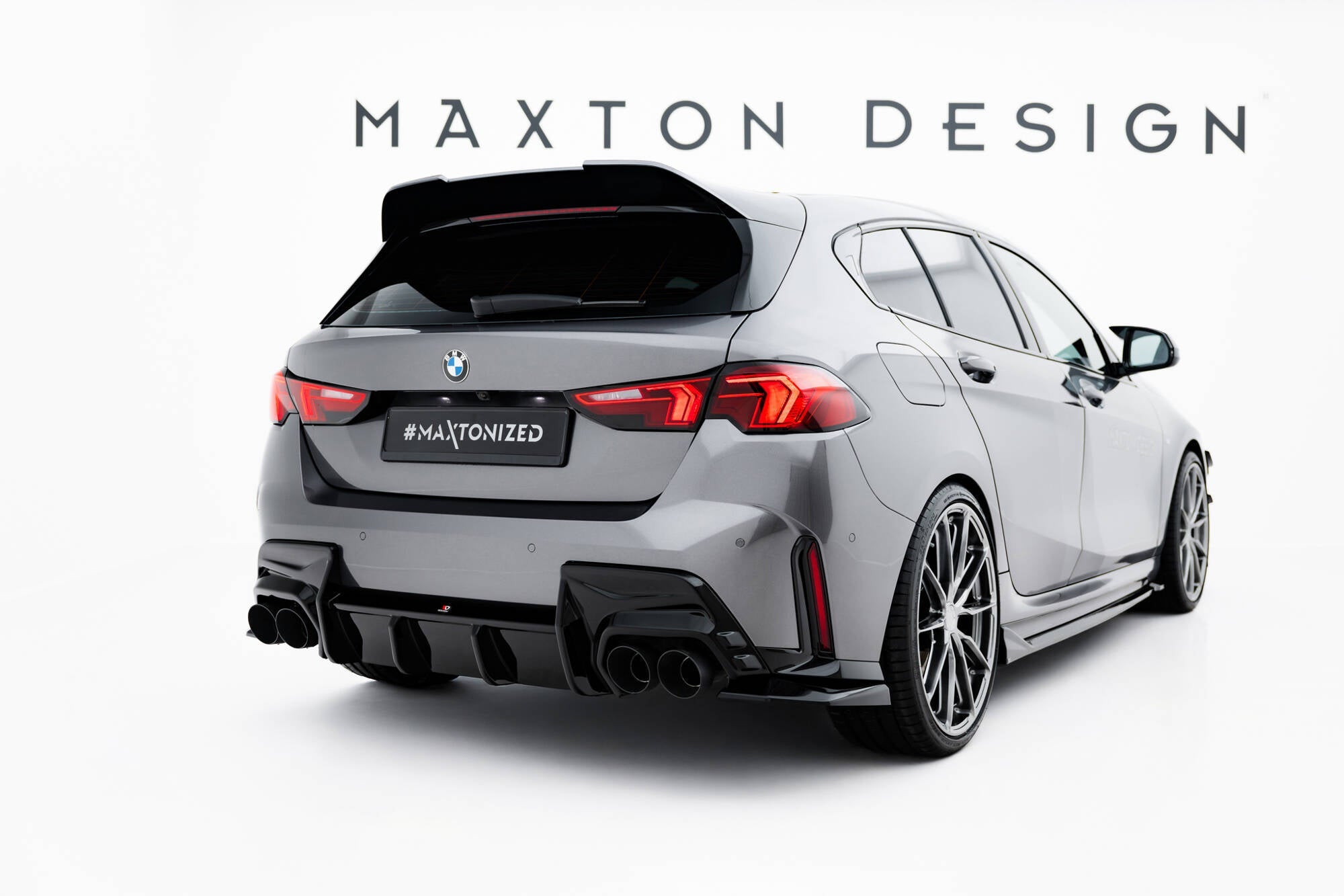 Maxton Design Rear Side Splitters V.2 BMW M135i / M-Pack F70