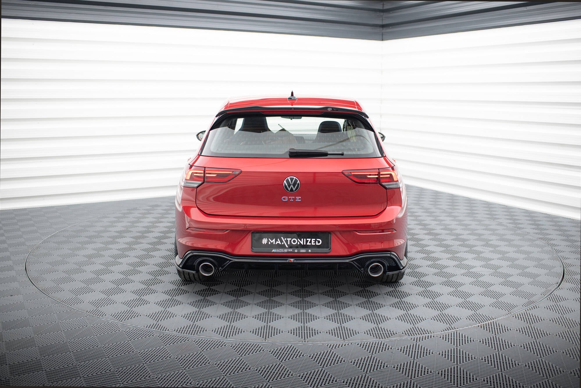 Maxton Design Rear Side Splitters V.3 Volkswagen Golf GTI Mk8