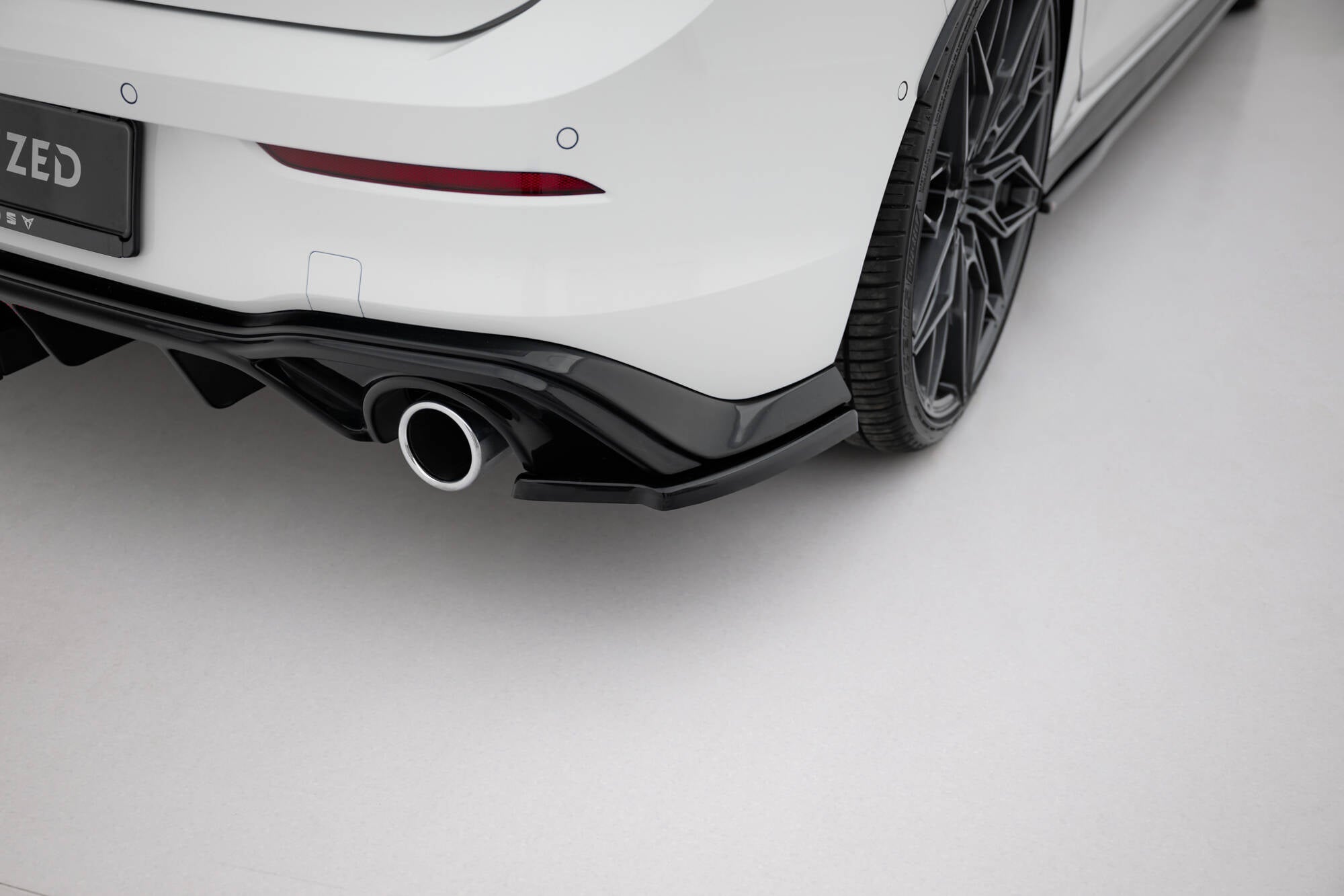 Maxton Design Rear Side Splitters V.3 Volkswagen Golf GTI Mk8