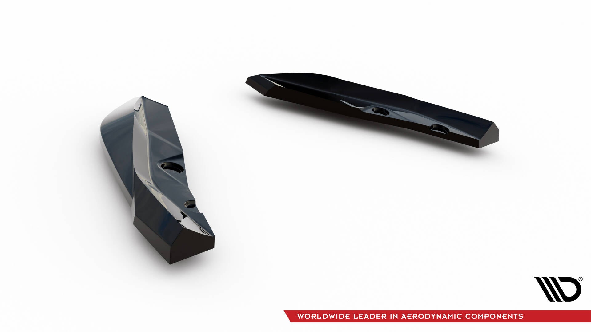 Maxton Design Rear Side Splitters V.4 BMW M135i / M-Pack F70