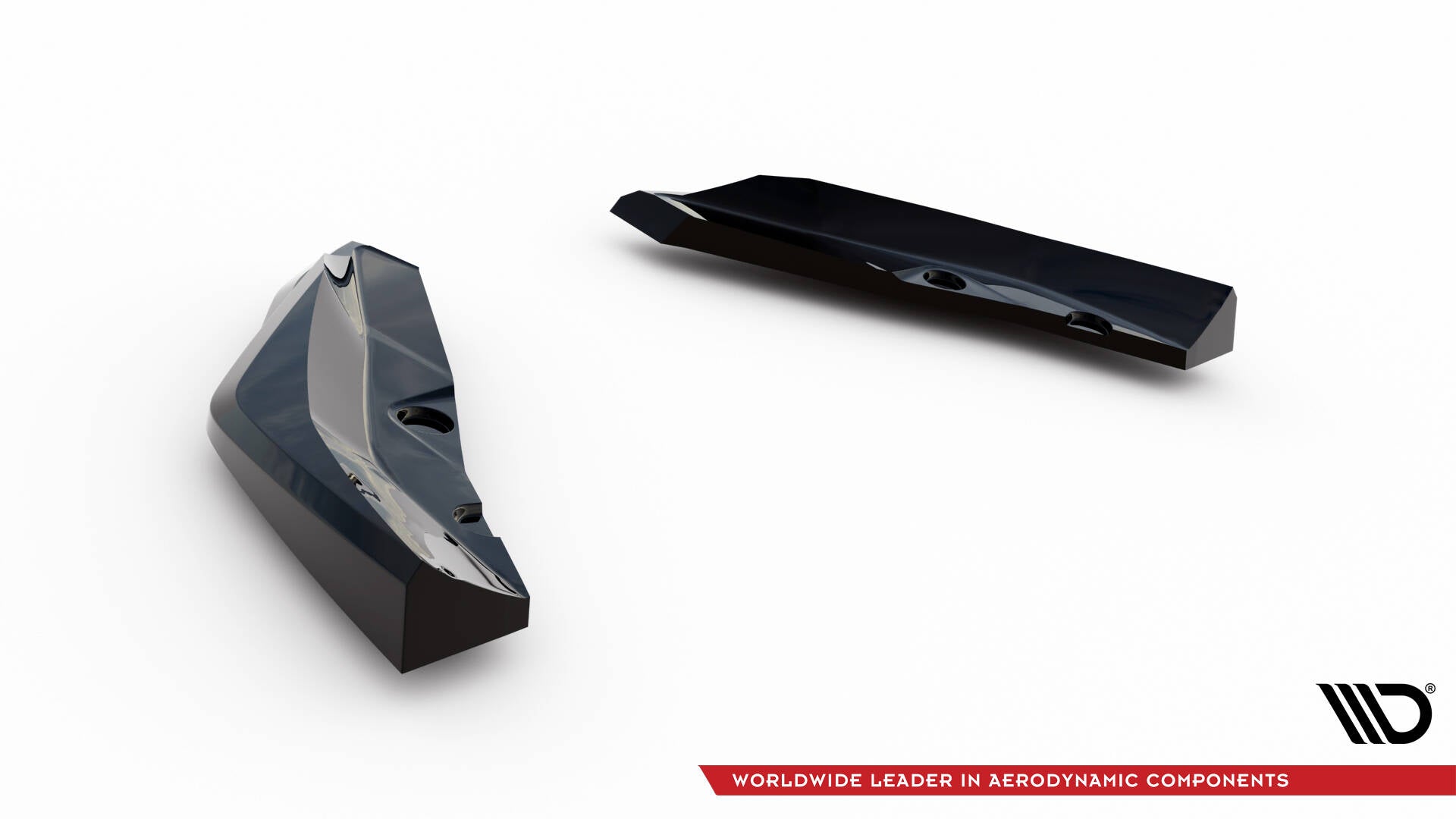 Maxton Design Rear Side Splitters V.5 BMW M135i / M-Pack F70