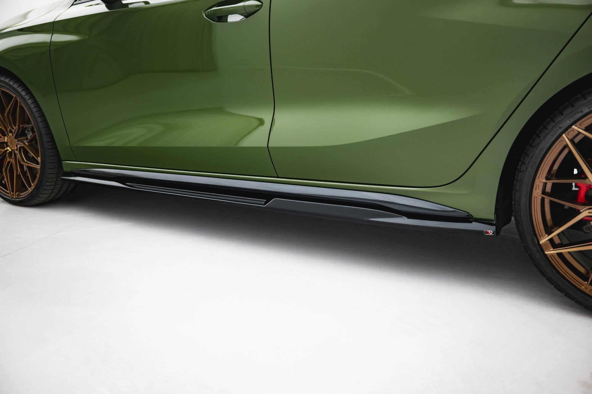 Maxton Design Side Skirts Diffusers V.2 Audi S3 Sportback / A3 S-line Sportback  8Y Facelift
