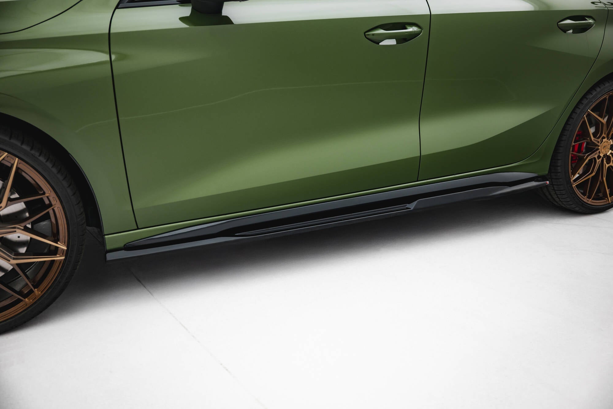 Maxton Design Side Skirts Diffusers V.2 Audi S3 Sportback / A3 S-line Sportback  8Y Facelift
