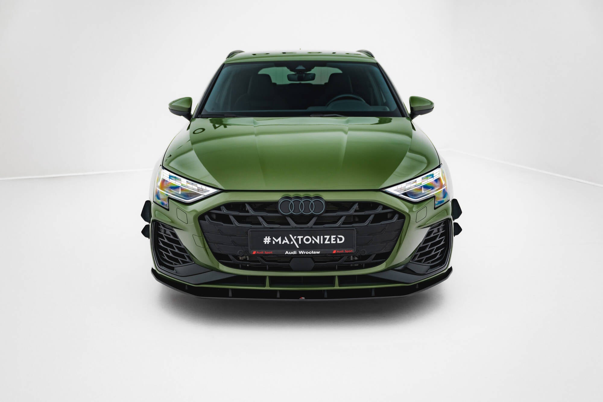 Maxton Design Street Pro Front Splitter Audi S3 Sportback / A3 S-line Sportback 8Y Facelift