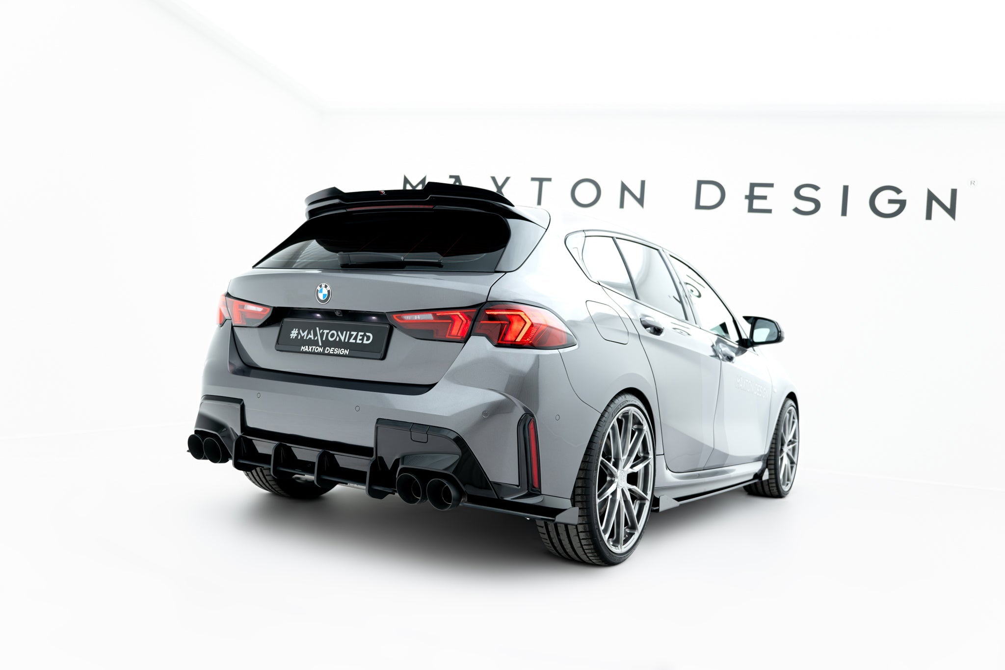 Maxton Design Street Pro Rear Diffuser BMW M135i /M-Pack  F70