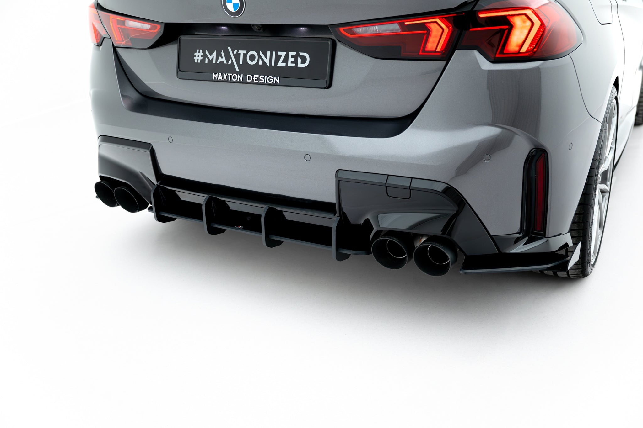 Maxton Design Street Pro Rear Diffuser BMW M135i /M-Pack  F70