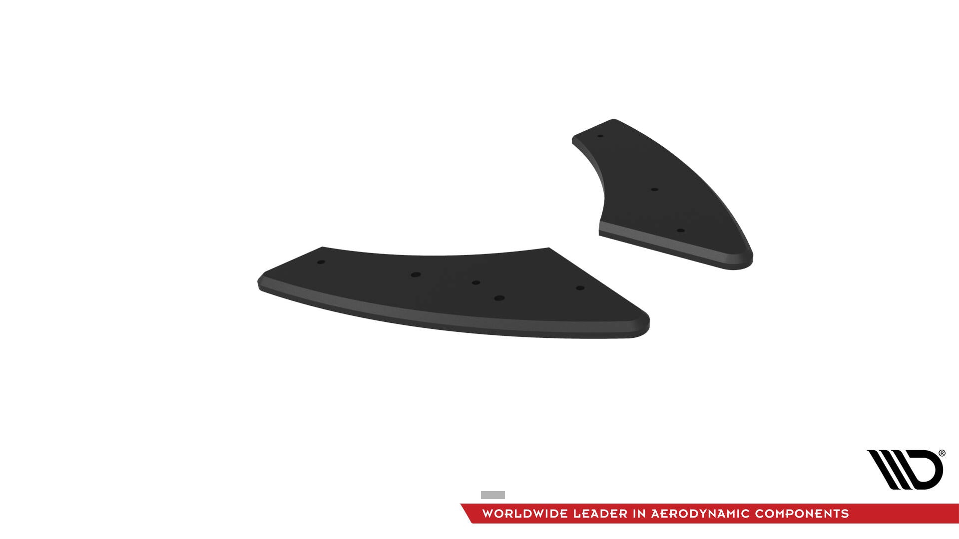Maxton Design Street Pro Rear Side Splitters  Audi S3 Sportback 8Y Facelift
