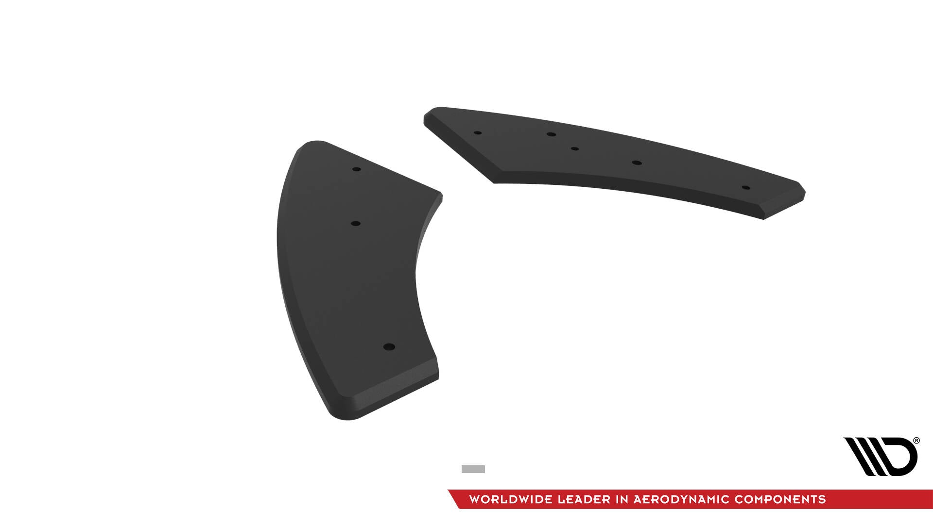 Maxton Design Street Pro Rear Side Splitters  Audi S3 Sportback 8Y Facelift