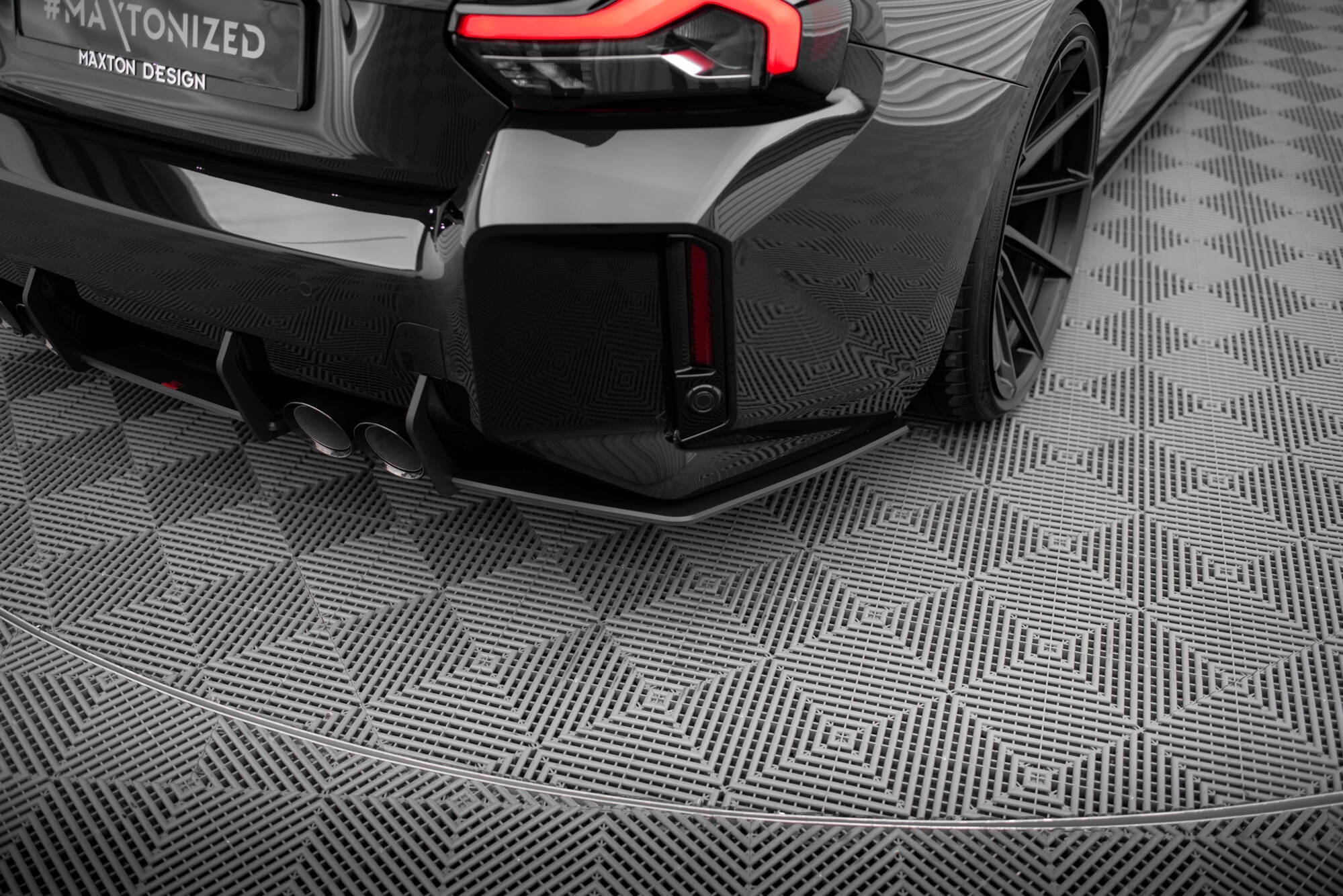 Maxton Design Street Pro Rear Side Splitters V.1 BMW M2 G87