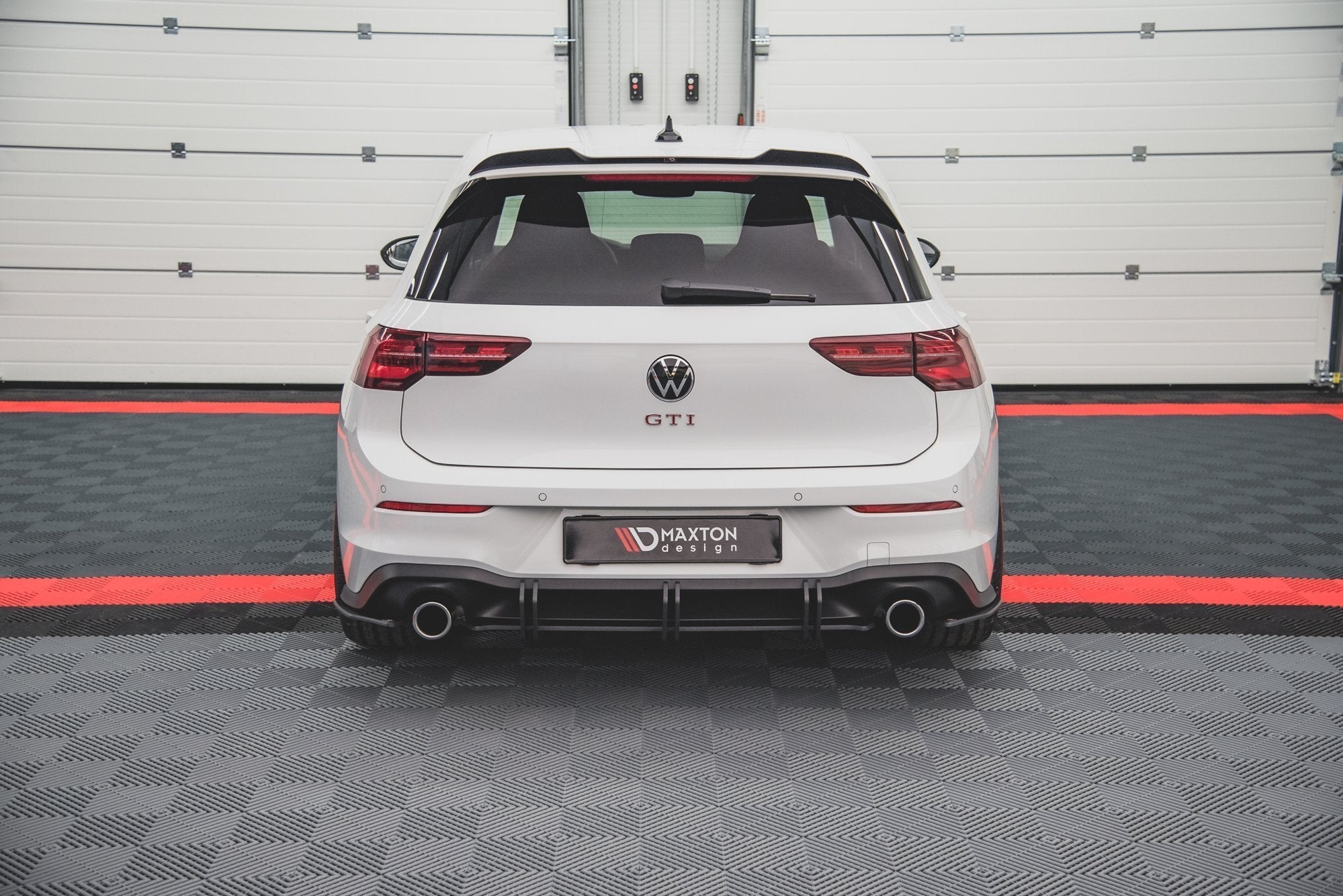 Maxton Design Street Pro Rear Side Splitters V.1 Volkswagen Golf GTI / GTE / R-Line Mk8