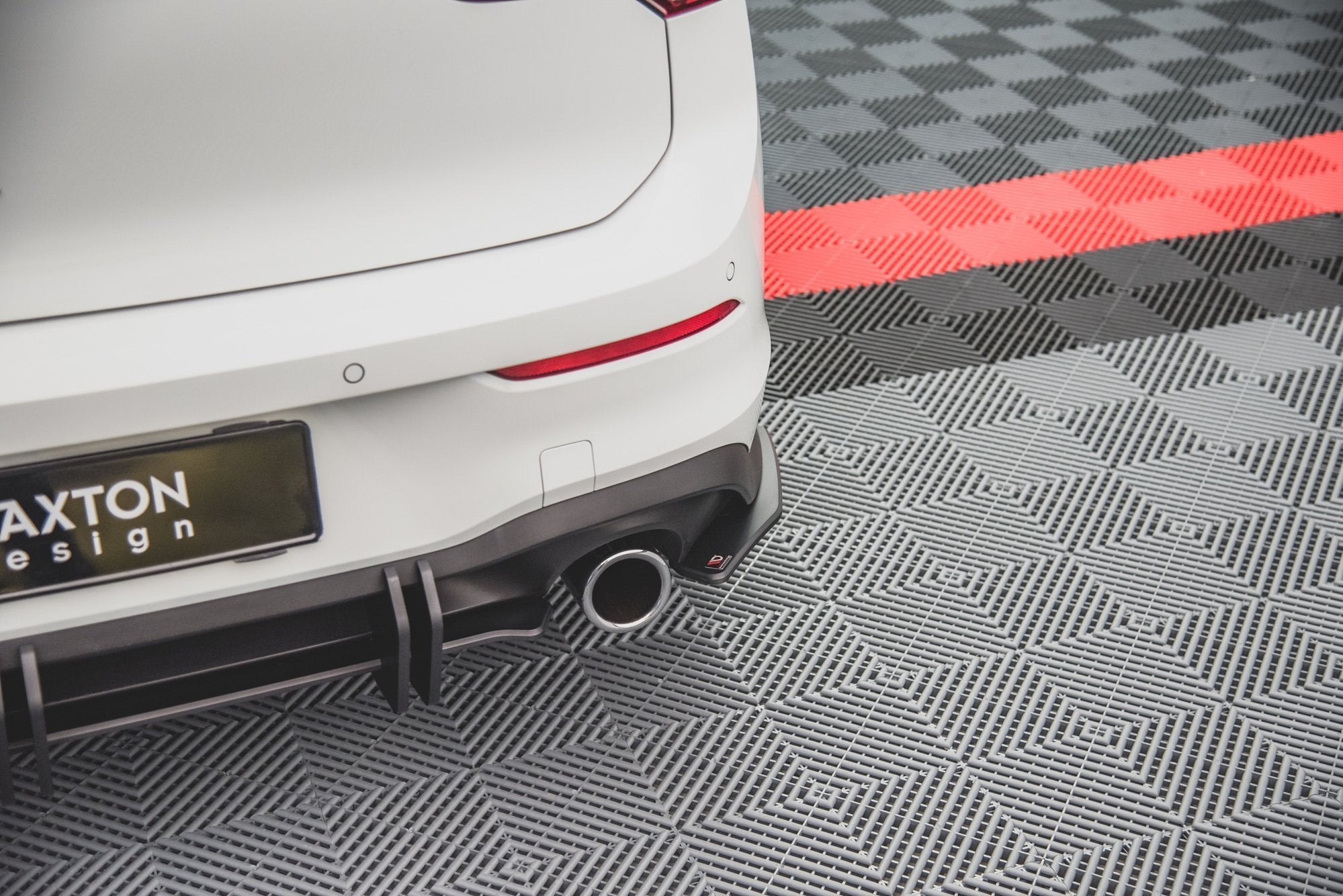 Maxton Design Street Pro Rear Side Splitters V.1 Volkswagen Golf GTI / GTE / R-Line Mk8