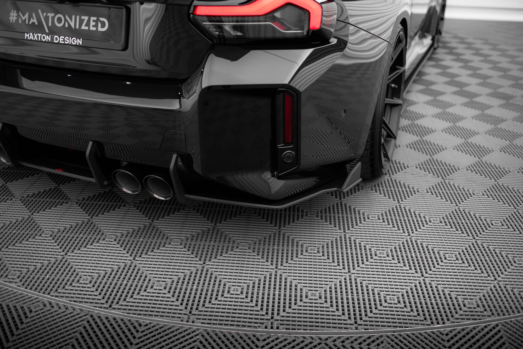 Maxton Design Street Pro Rear Side Splitters V.2 BMW M2 G87