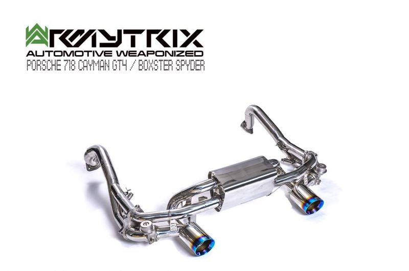 Armytrix Stainless Steel Valvetronic Cat Back Exhaust System
