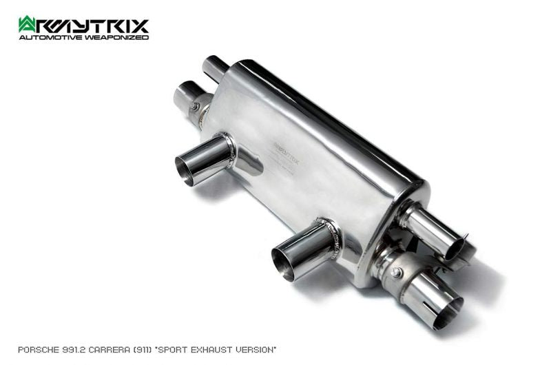 Armytrix Stainless Steel Valvetronic Cat Back Exhaust System (Suits Sports Exhaust Version Only)