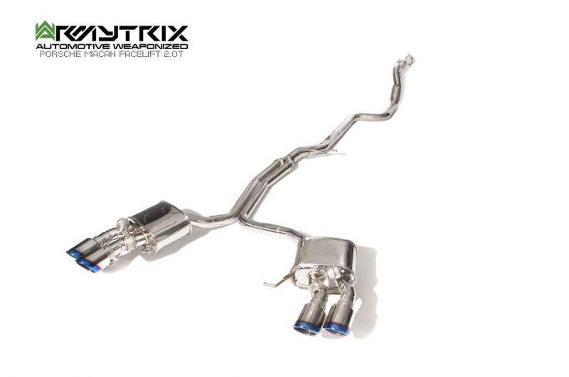 Armytrix Stainless Steel Valvetronic Cat Back Exhaust System Porsche Macan 2.0T 18+ (Facelift)