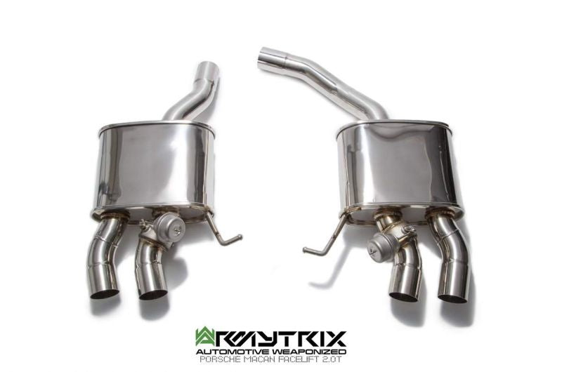 Armytrix Stainless Steel Valvetronic Cat Back Exhaust System Porsche Macan 2.0T 18+ (Facelift)